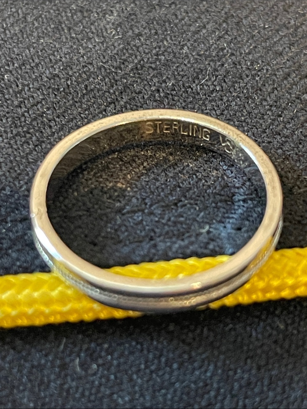 Vintage Sterling Silver Band